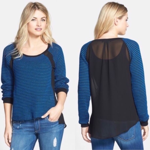 Sanctuary | Mixed Media Hi Lo Sweater - Picture 6 of 6